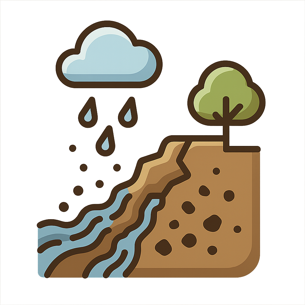 Illustration of Erosion
