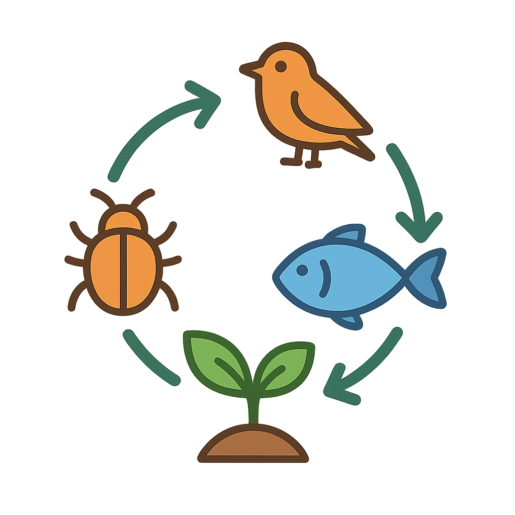 Illustration of Food chain