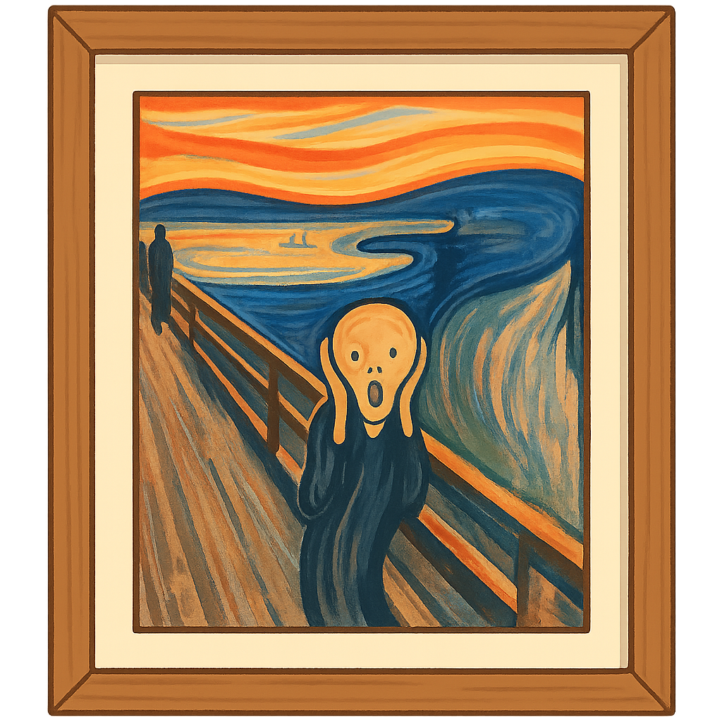 Illustration of The Scream