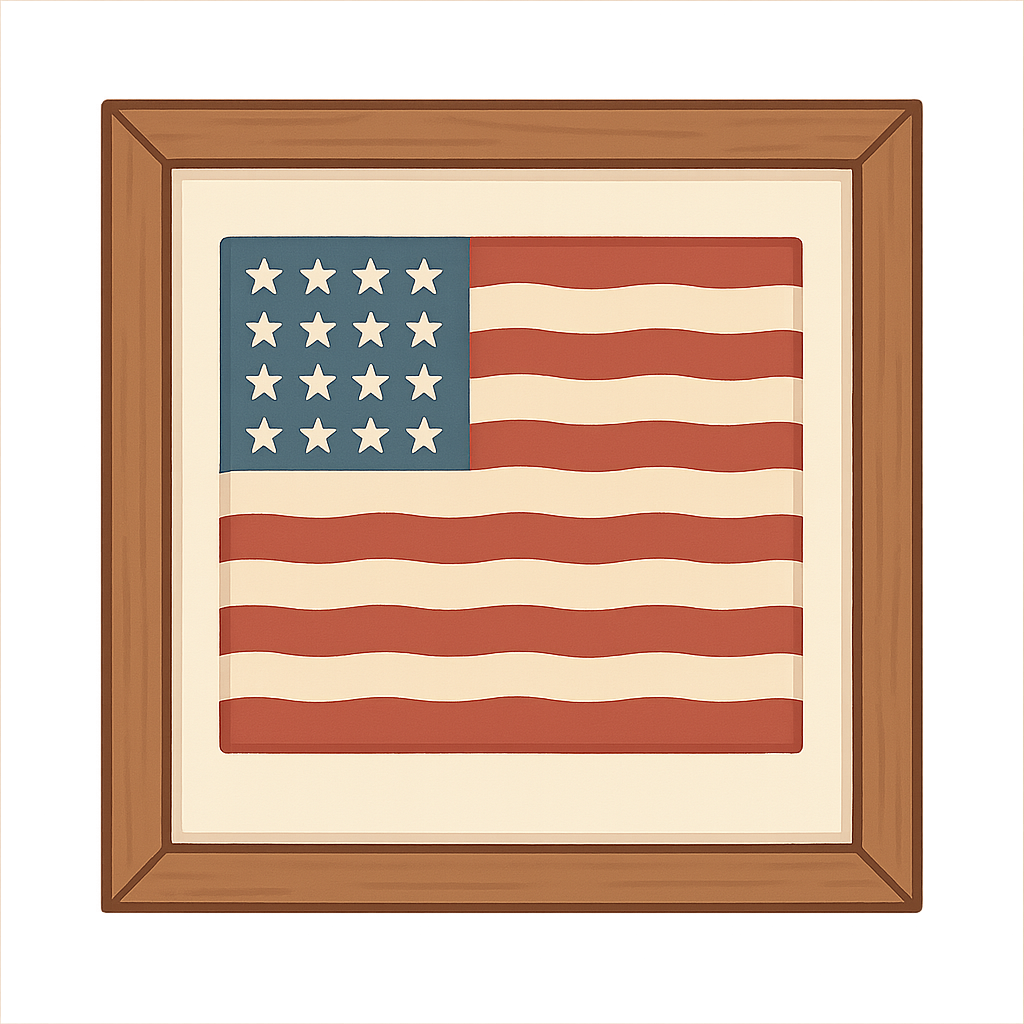 Illustration of The Star-Spangled Banner