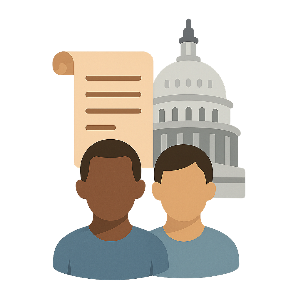 Illustration of U.S. Civil Rights Movement