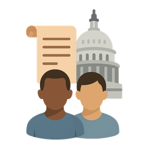 Illustration of U.S. Civil Rights Movement