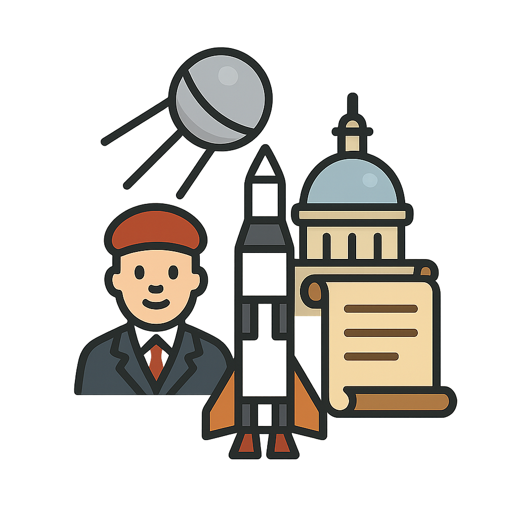 Illustration of Space Race