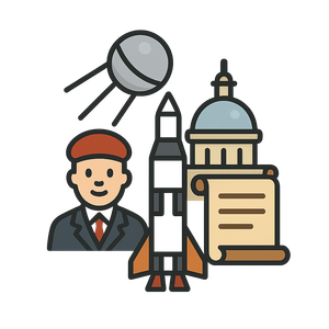 Illustration of Space Race