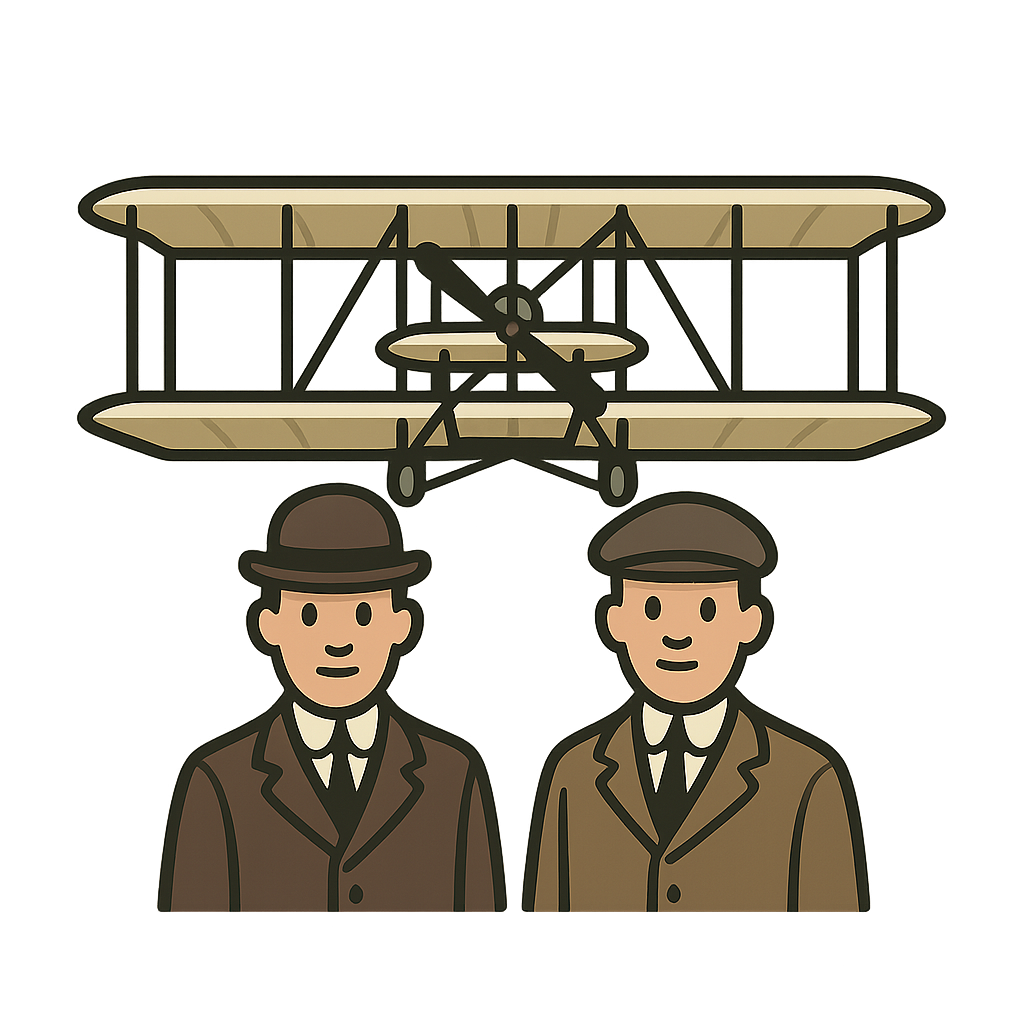 História de Invenção do Avião para Crianças de 8-10 Anos | Storypie, image size:1024x1024