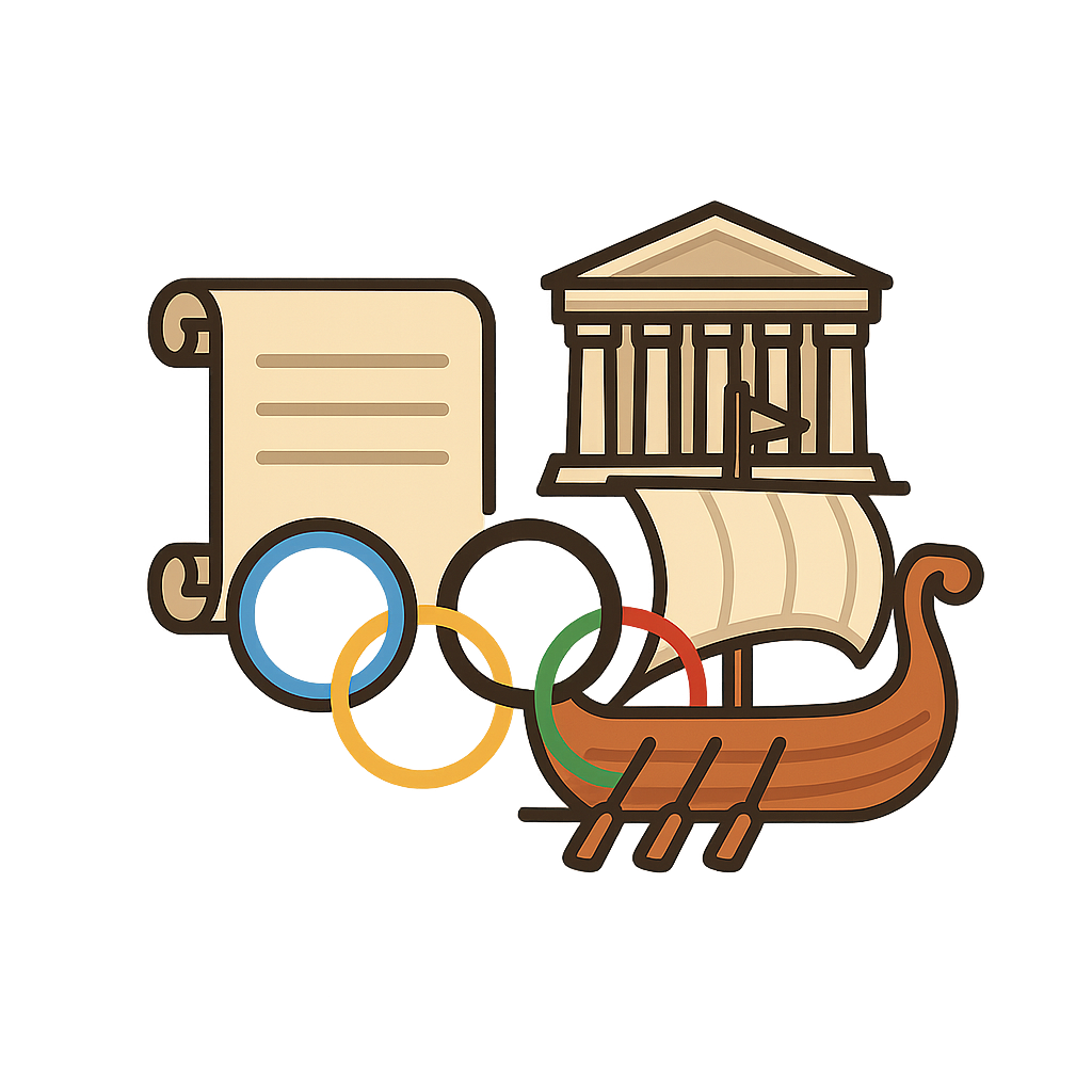 Illustration of First Olympic Games