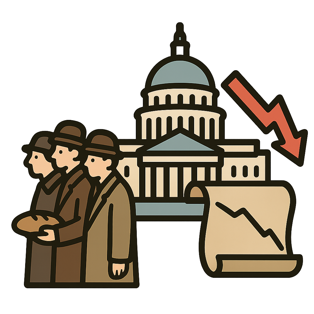 Illustration of Great Depression