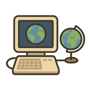 Illustration of Invention of the Internet