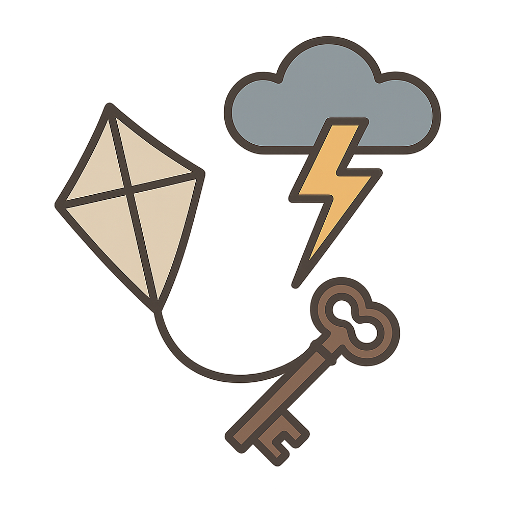 Illustration of Discovery of Electricity