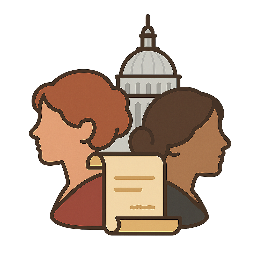 Illustration of Women’s suffrage in the U.S. (1920)