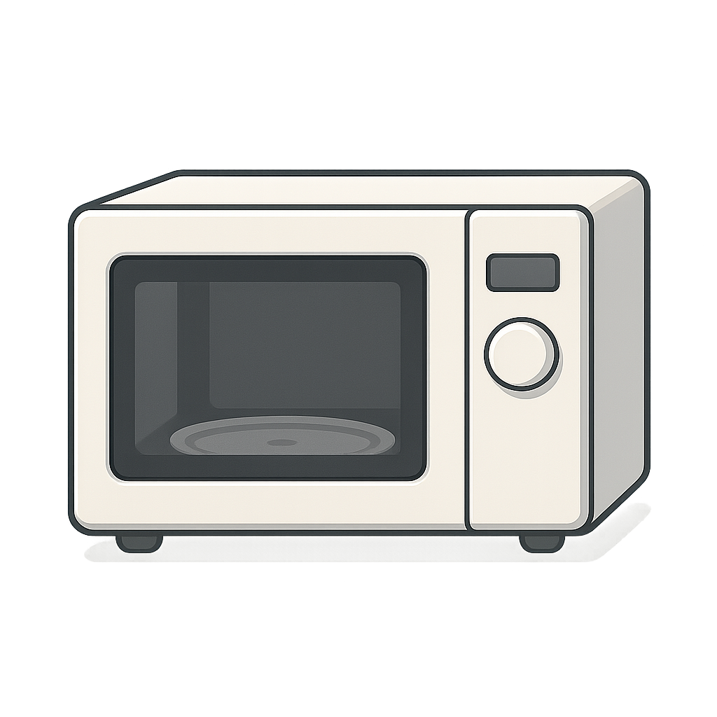 Illustration of Microwave Oven