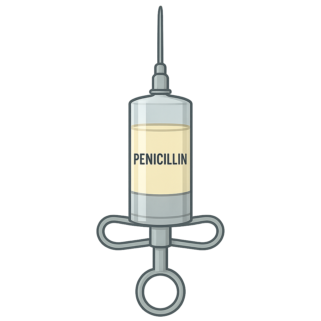 Illustration of Penicillin