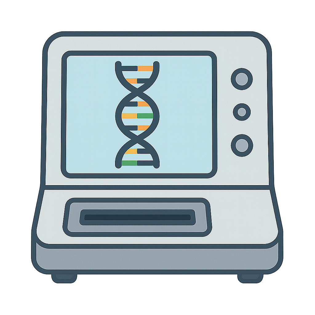 Illustration of DNA Sequencing