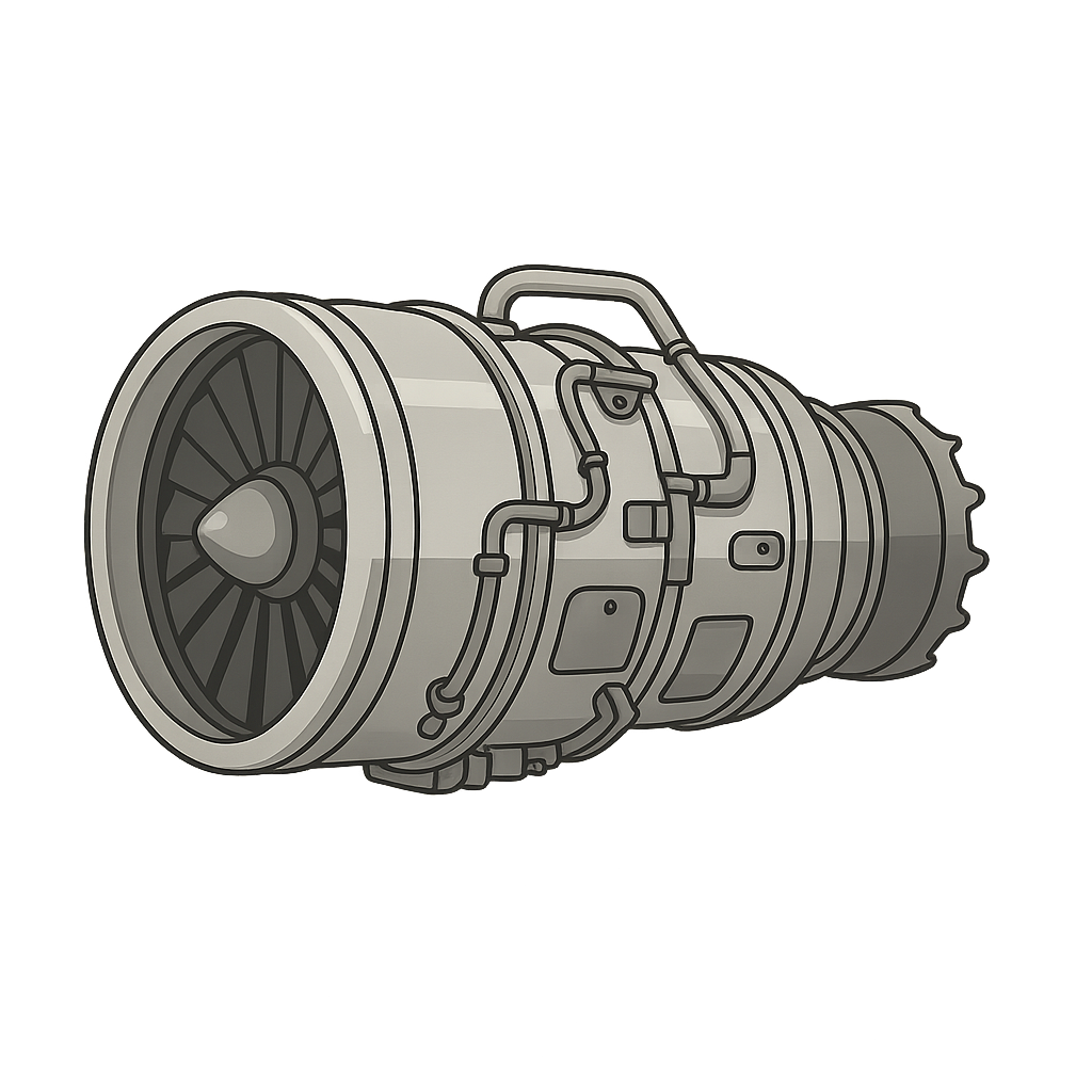 Illustration of Jet Engine