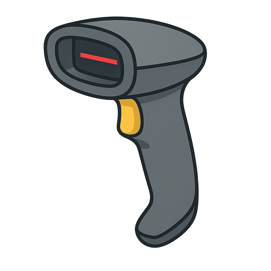 Illustration of Barcode Scanner