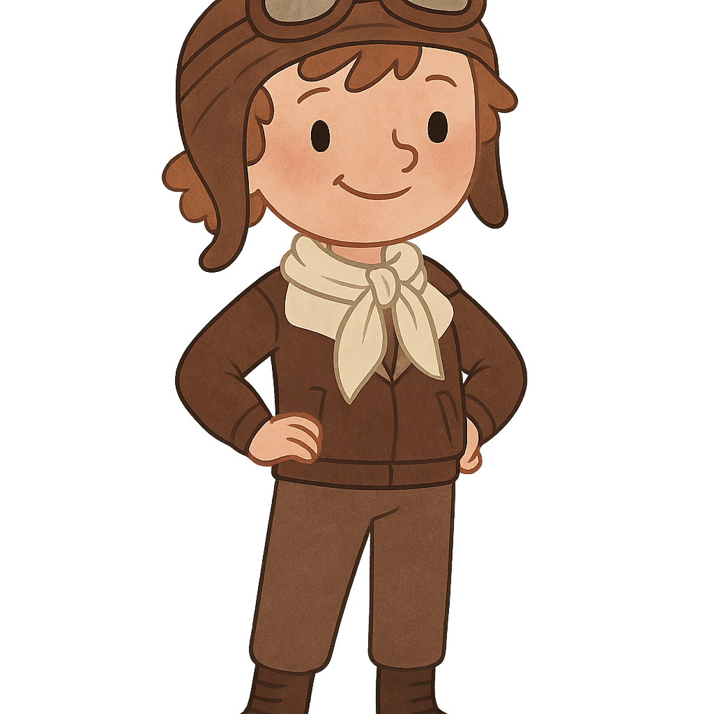 Portrait of Amelia Earhart