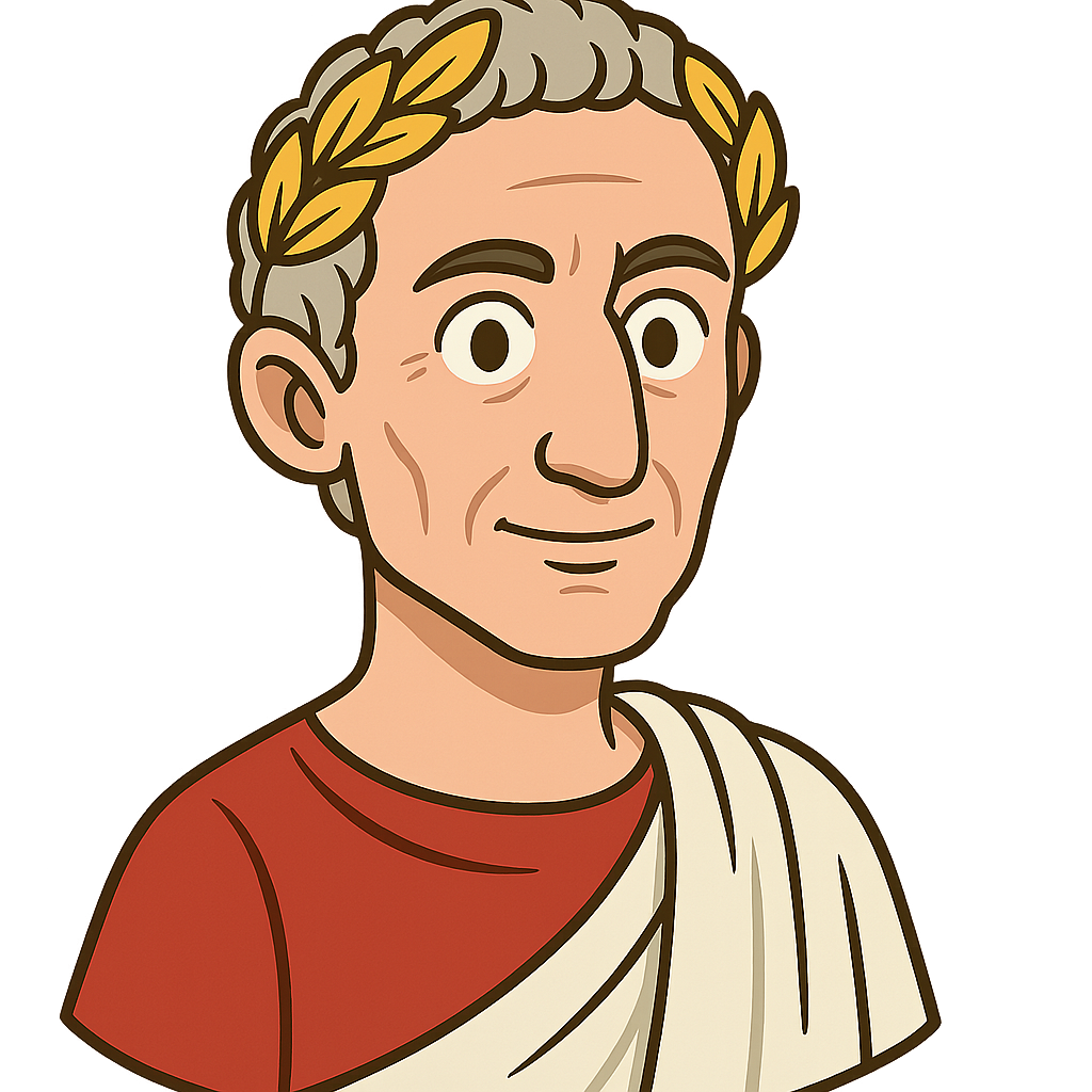 Biographie de Jules César pour les enfants de 3-12 ans | Storypie, image size:1024x1024