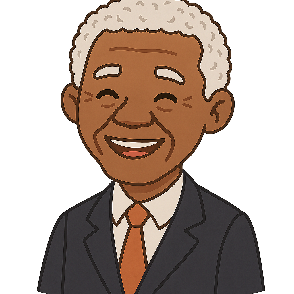 Portrait of Nelson Mandela