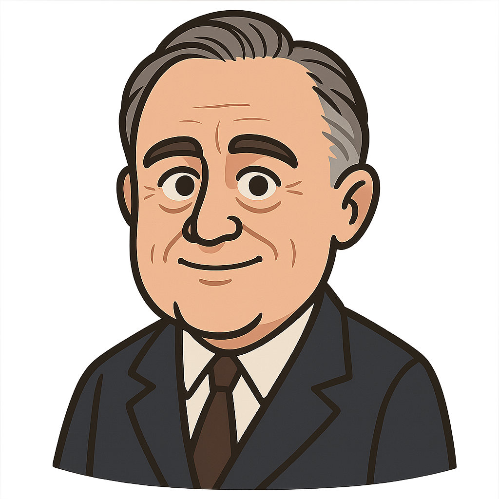 Portrait of Franklin D. Roosevelt