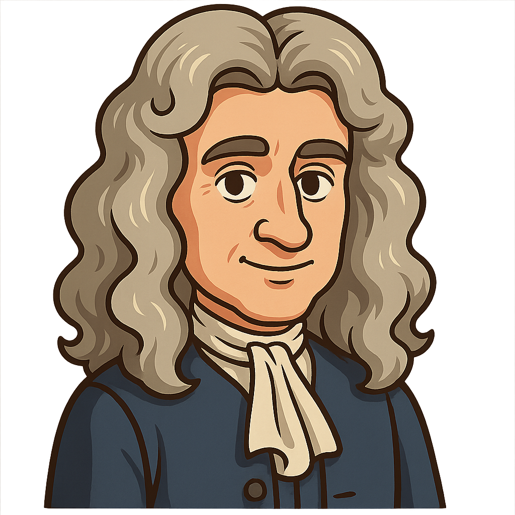 Portrait of Isaac Newton