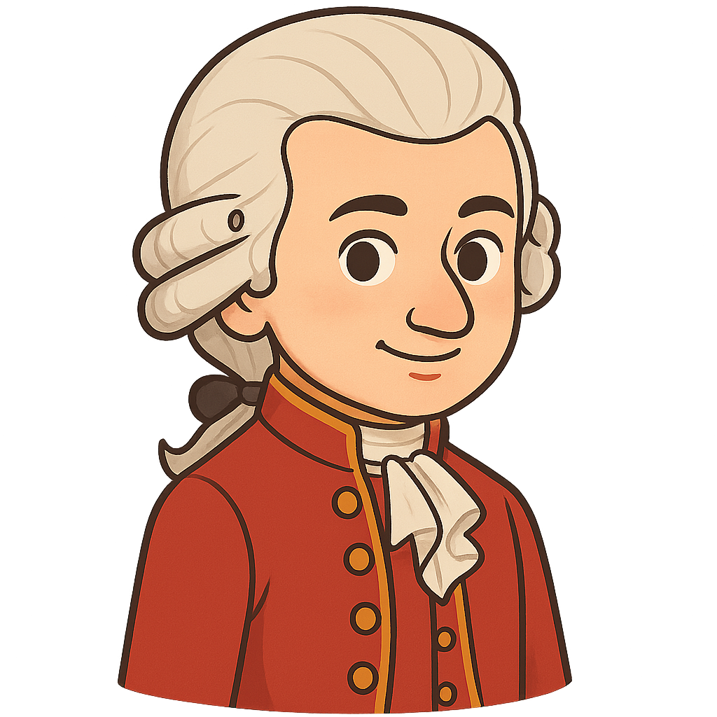 Portrait of Wolfgang Amadeus Mozart