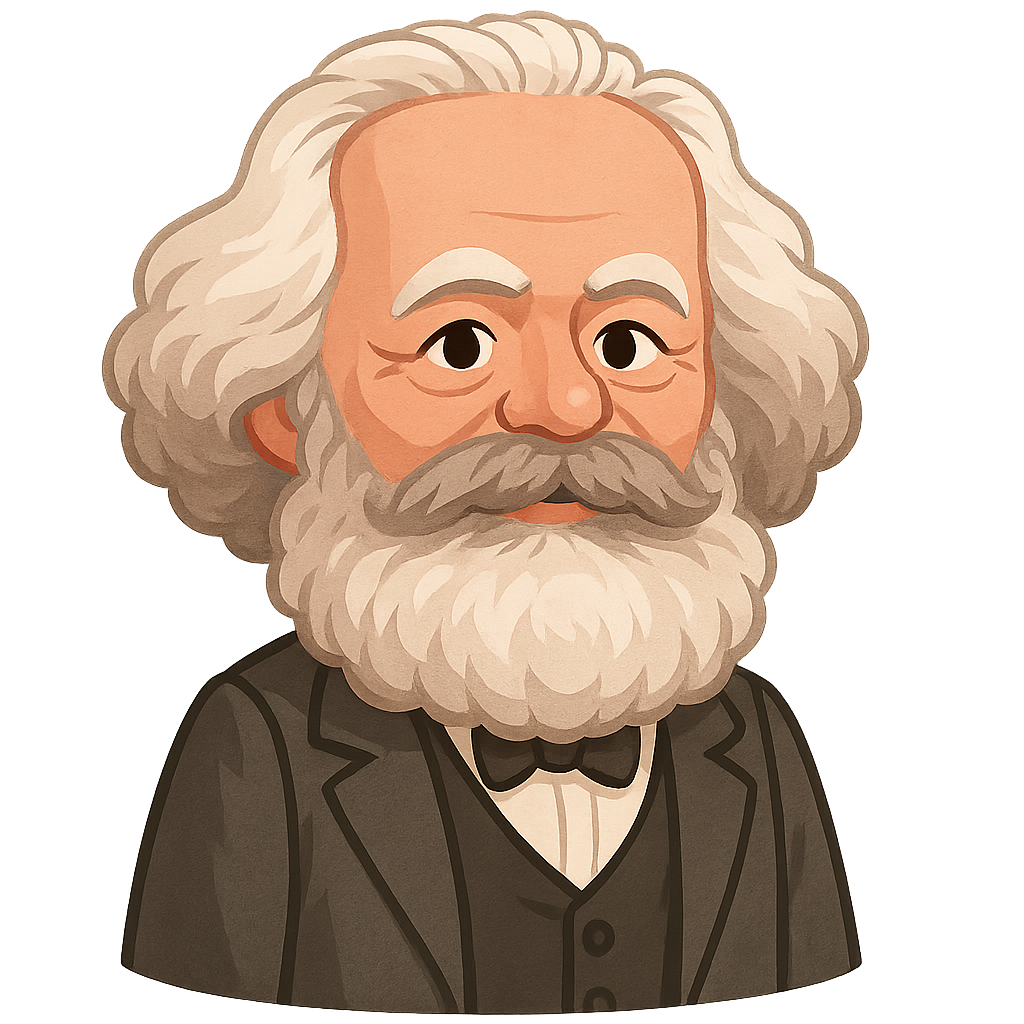 Portrait of Karl Marx