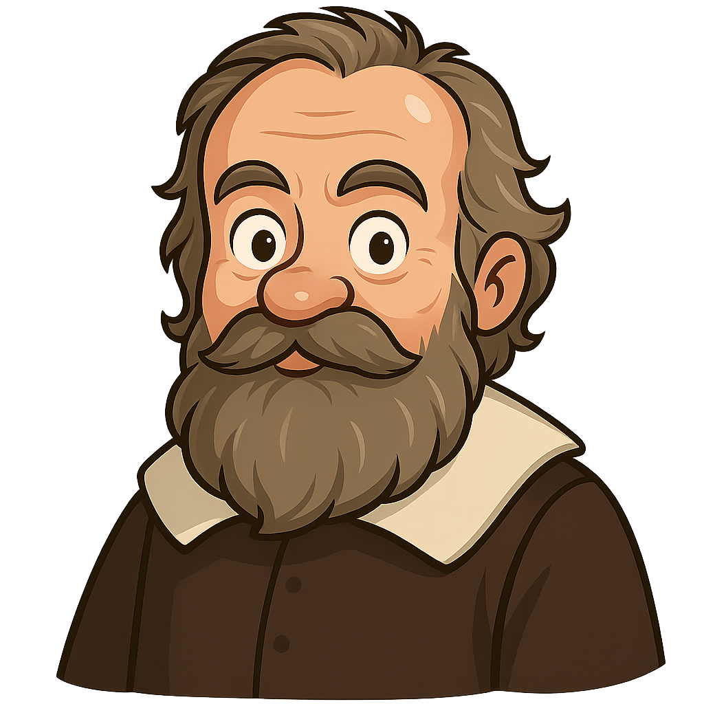 Portrait of Galileo Galilei