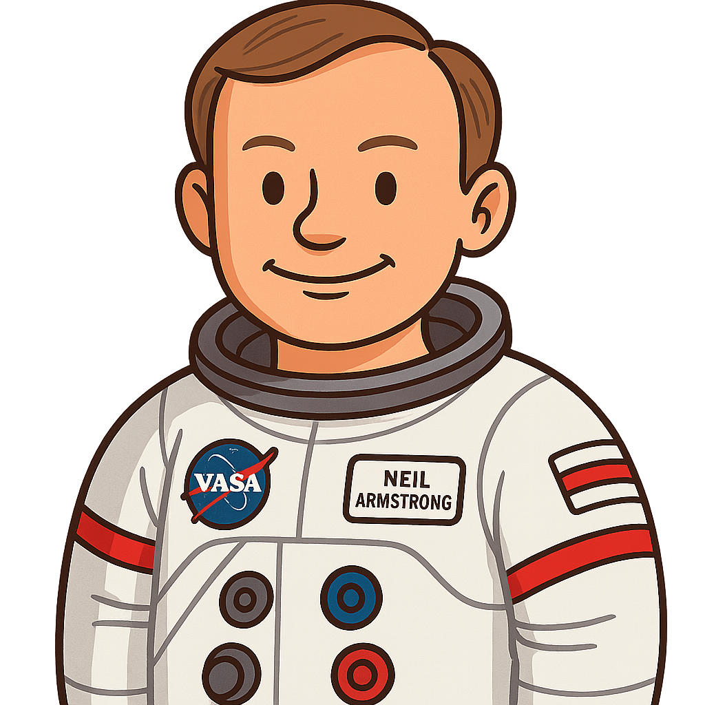 Portrait of Neil Armstrong