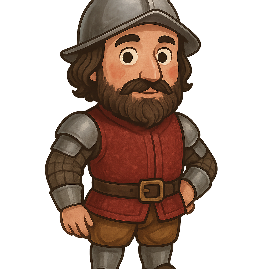 Portrait of Hernán Cortés