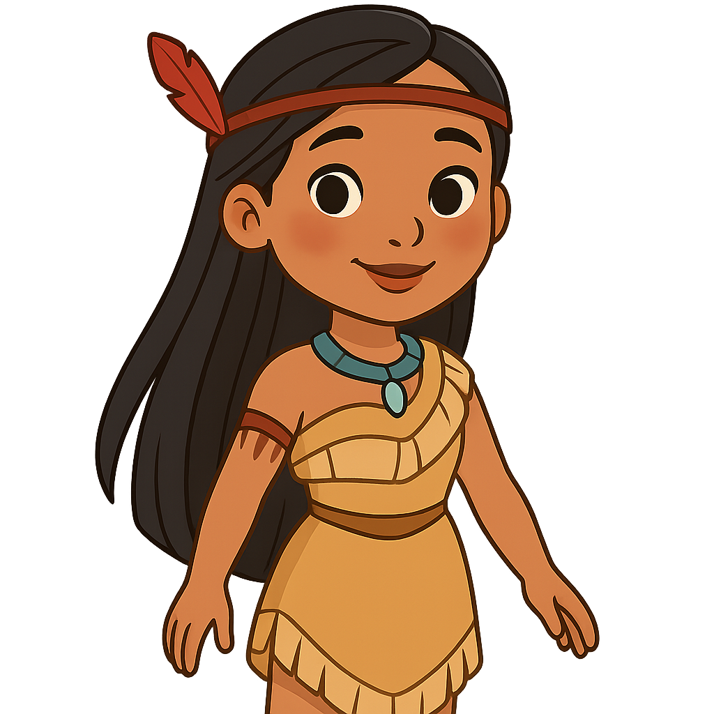 Portrait of Pocahontas