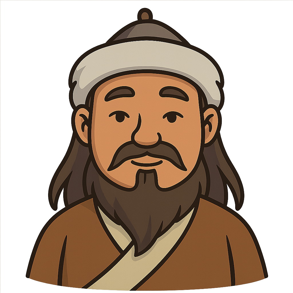 Portrait of Genghis Khan
