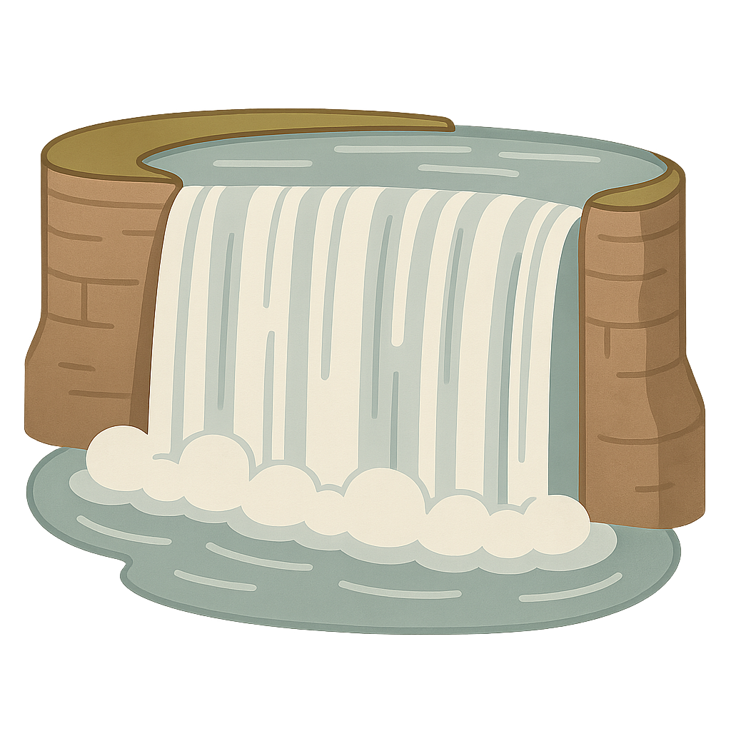 Illustration of Niagara Falls