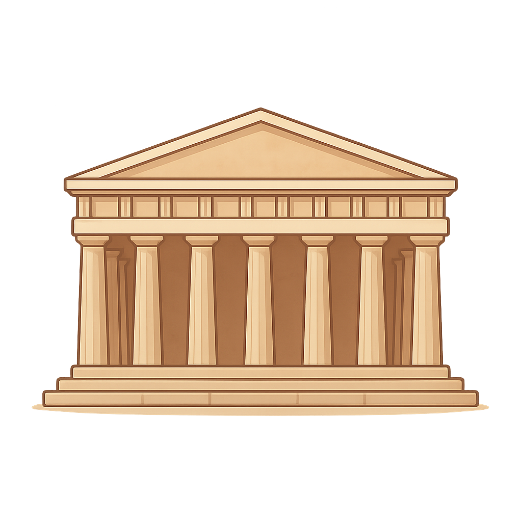 Illustration of The Parthenon