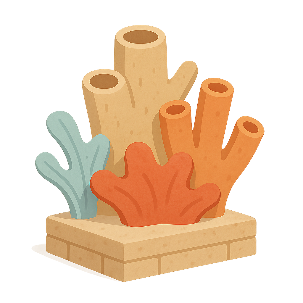 Illustration of The Great Barrier Reef