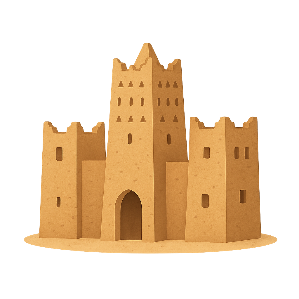 Illustration of Sahara Desert