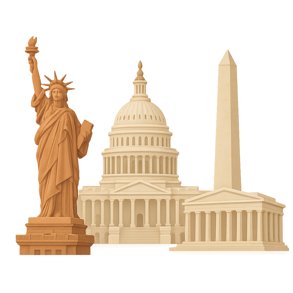 Illustration of United States of America