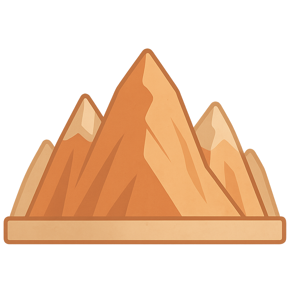Illustration of Rocky Mountains