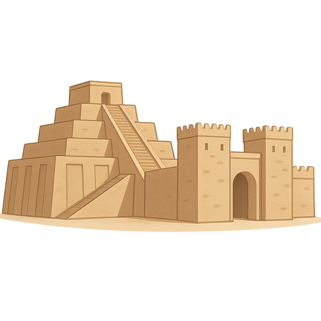 Illustration of Mesopotamia