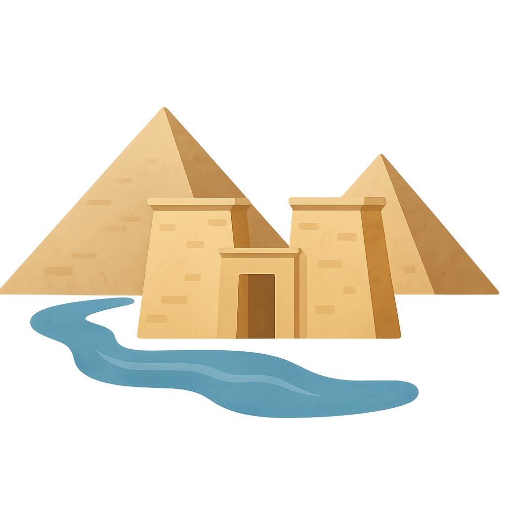 Illustration of Nile River